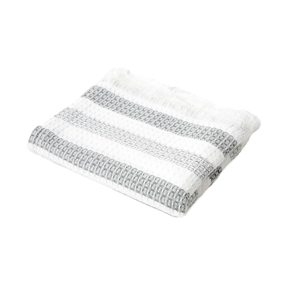 Thirsty Towel By Doctor Towels 250 Gsm | Waffle Cotton Bath Towel, Super Soft & High Absorbency Towel, Quick Dry Towels For Men, Women & Kids (Pack Of 2 - Blue & Grey)