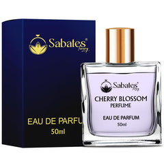 Sabates Cherry Blossom Eau De Parfum 50ml 1.6 Fl.oz. | Women’s Premium Perfume | Long Lasting, Floral, Fruity, Musk