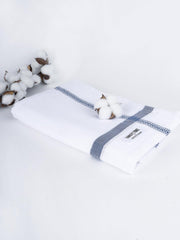 Thirsty Towel By Doctor Towels 300 Gsm | Double Cloth Cotton Bath Towel Quick Dry, Super Soft, High Absorbent | Blue (Pack Of 1)