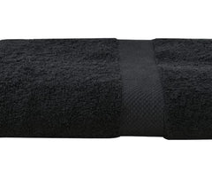 Planet Home Cotton Soft Bath Towel 450 Gsm | For Men & Women Bath Towel (Black)
