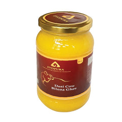 100% Natural Desi Cow Ghee By Evopura | Indian Traditional Bilona A2 Desi Cow Ghee Perfect For Bones Health | (1 Litr) 33.8 Ounce | Jar Pack