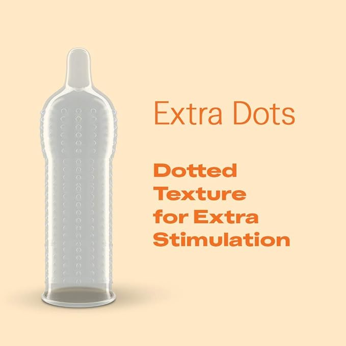 Pleasure Packs (Durex Intense Tingling Lube 50ml, Extra Dots 10s)