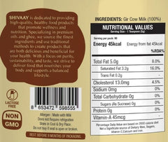 Natural Shudh Desi Bilona Ghee By Shivaay | Delicious & Nutrients Healthy Desi Ghee Good For Reduces Joint Pain | (400ml) 13.5 Ounce | Jar Pack