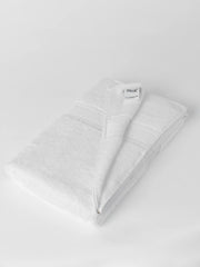 Ddecor Live Beautiful Ecofriendly Solid Cotton Bamboo Bath Towel 650 Gsm (White)