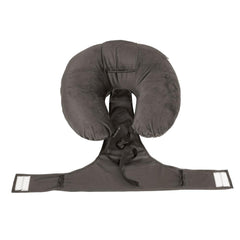 Feeding Pillow For New Born Baby, 5 In 1 Nursing Pillow With Belt, Charcoal Grey | Hoop For Breast Feeding With Velvet Removable Cover | Adjustable Pillow, For Reading, Resting Pillow