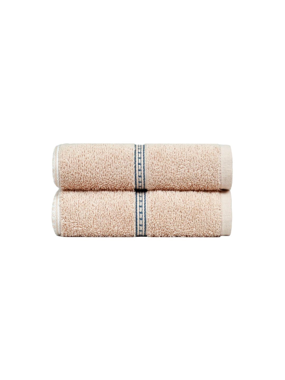 Mytrident Hand Towel Urban Comfort 400 Gsm | 100% Cotton Bath Towel (Hexa Brown)- Pack Of 2