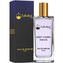 Sabates Sweet Cherry Eau De Parfum 20ml 0.6 Fl.oz. | Luxury Long Lasting Date Night Fragrance | Ideal Gift For Girlfriend