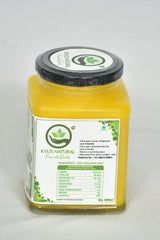 Premium A2 Bilona Desi Cow Ghee By Kyus Natural | Rich In Nutrients & Protein Fiber Healthy Pure Desi Ghee Good For Glowing Skin | (400ml) 13.5 Ounce | Jar Pack