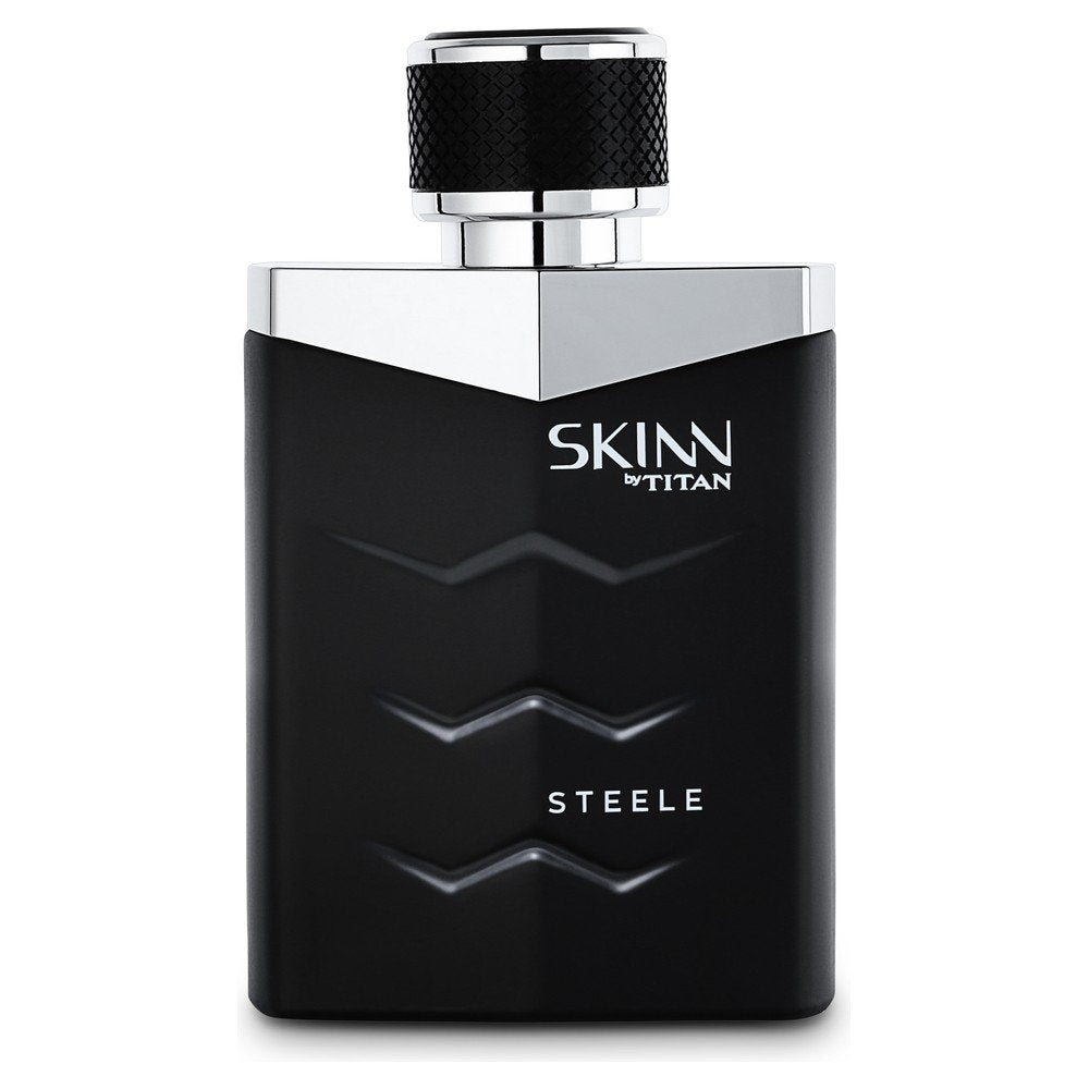 Skinn By Titan Steele Liquid Fragrance For Men, 100ml 3.4 Fl.oz.