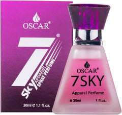 Oscar 7 Sky Twisty Long Lasting Perfume For Men & Women | Floral Fragrance | Everyday Unisex Skin Friendly Perfume Spray | 30ml 1 Fl.oz.