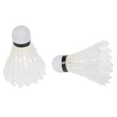 Tima Baleno Badminton Feather Shuttlecock , For Practice Sessions And Tournaments | White , Pack Of 10