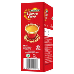 Tata Tea Chakra Gold Premium Tea - 500gm, 17.6 Ounce | Strong Tea With Long Lasting Taste - High Quality Assam Tea | Medium Caffeine Chai Patti