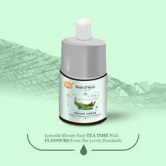 Spice Drop Assami Adrak Tea Spice Blend - 180 Cups, 5ml, 0.1 Fl.Oz. | Contains Cardamom, Ginger & Lemongrass - Chai Masala Drops | GMO Free, No Preservatives, Gluten Friendly, Keto Friendly