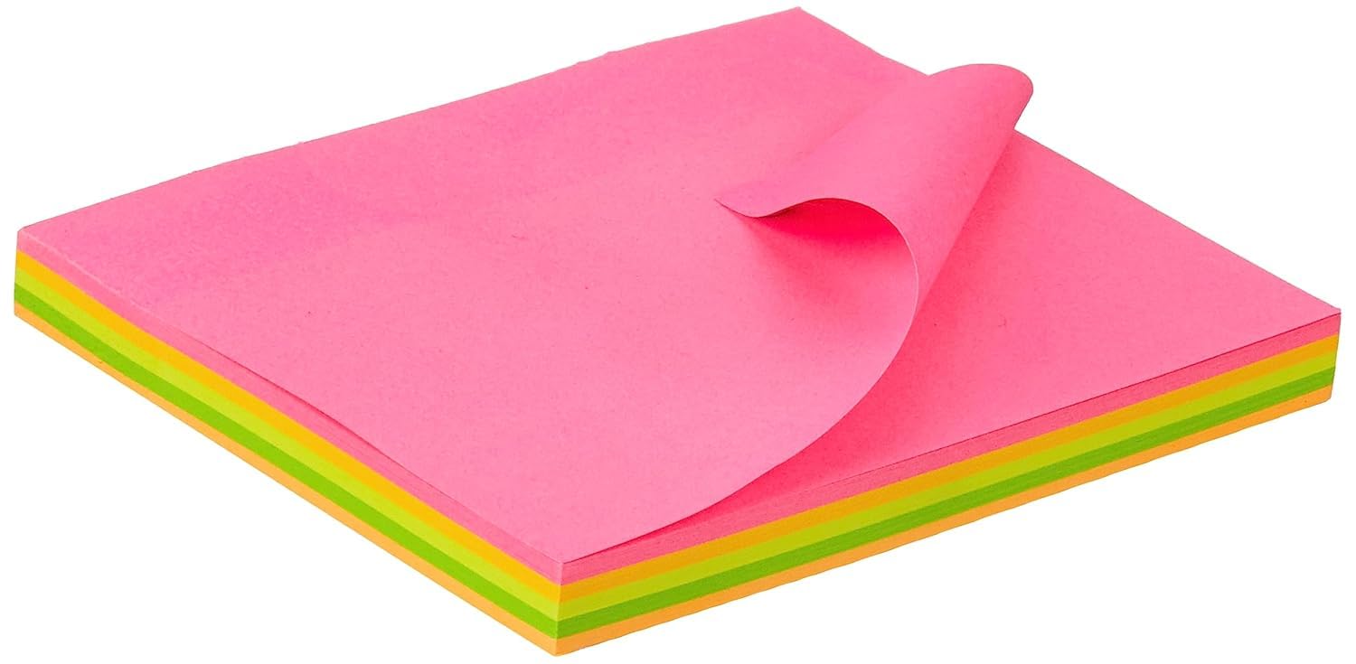 Sticky Notes Pad – 3x4 Inch Pocket-size Notepad With 100 Sheets For Office, School & Home Use