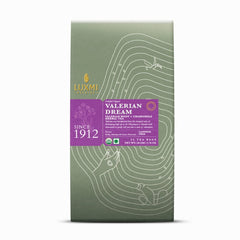 Luxmi Estates Valerian Dream + Astounding Ashwagandha Herbal Tea Pack Of 2 - 50gm, 1.7 Ounce, 25 Tea Bags Each | USDA Certified Organic Tea - De-Stress, Evening Time, Comforting Teas