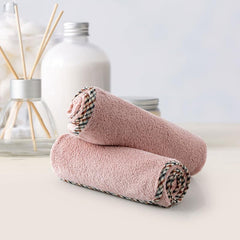 Spread Spain Microfiber Hand Towel 360 Gsm | Hand Towel For Gym & Workout Towels | Super Soft & Highly Absorbent | Set of 2 (Rose)