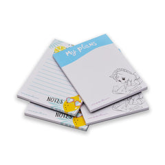 Small Writing Pads Notepads, To Do List Planner Journal Organizer, Office | 100 Pages, Set Of 4
