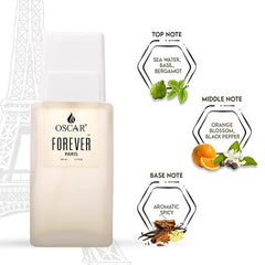 Oscar Forever White Eau De Perfume Body Spray 100ml 3.4 Fl.oz. For Men