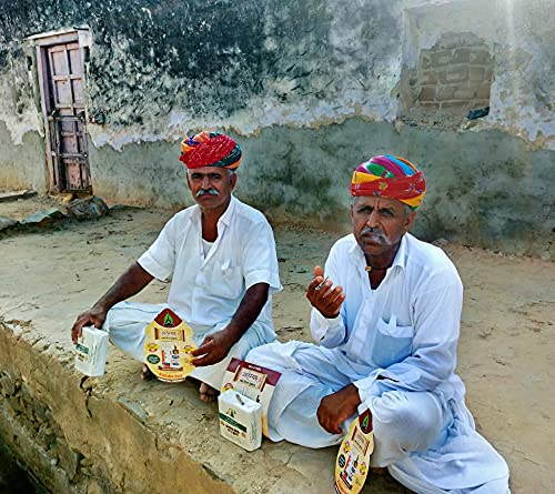 Aarogyam Herbals Tobacco & Nicotine Free Herbal Beedi - Pack Of 20 Bundles 400 Beedi'S In One Pack