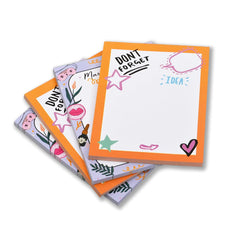 Daily Planner Notepad - Tear-Off Daily Planning Pad, Organizer With To Do Lists, Set Of 4