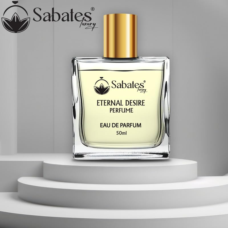 Sabates Eternal Desire Eau De Parfum 50ml 1.6 Fl.oz. | Long Lasting Woody & Warm Fragrance For Men & Women