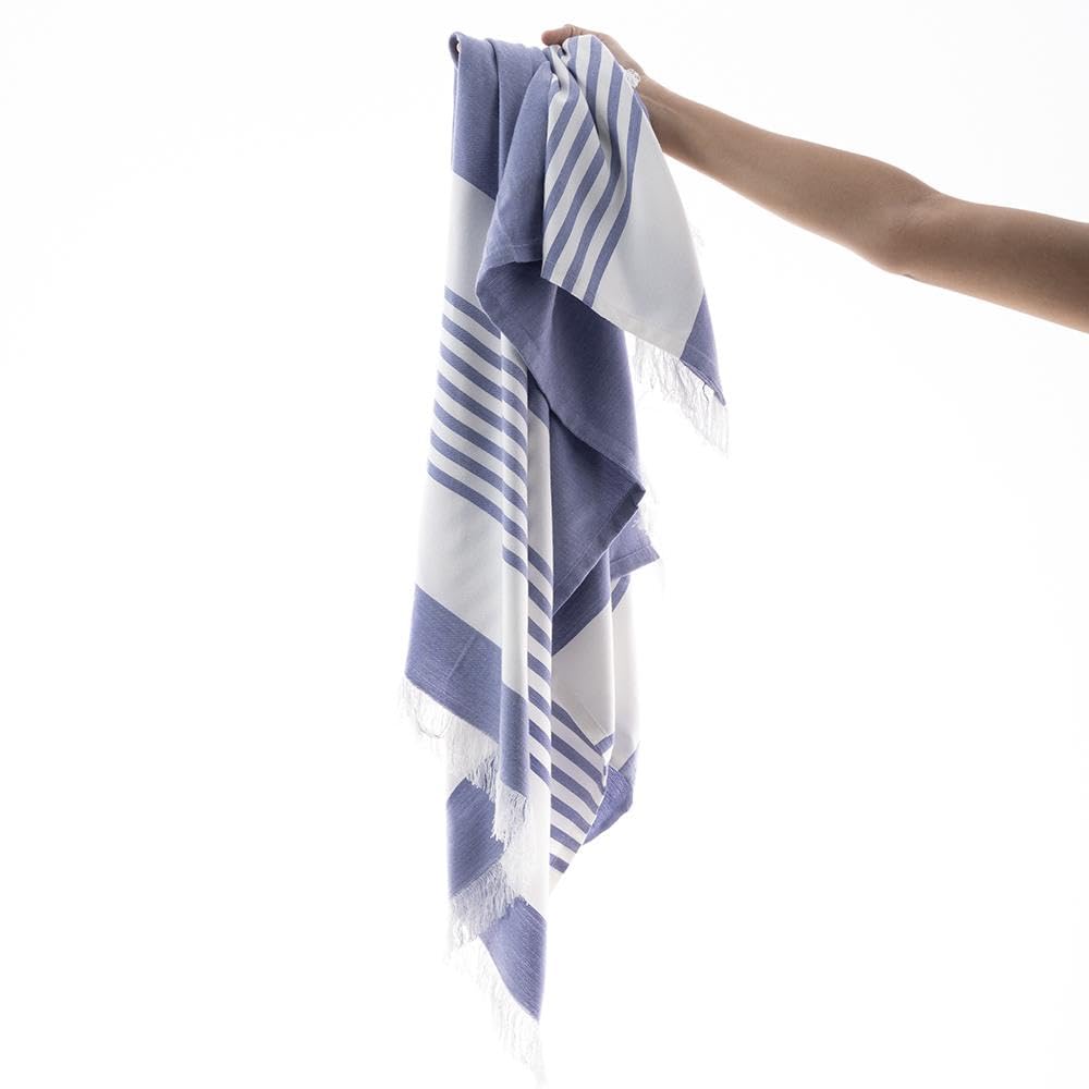 Wakefit Bamboo Bath Towel 400 Gsm | Large Size Bath Towel For Men & Women (Winter Navy)
