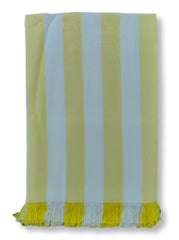Gokak 100% Bamboo Bath Towels 300 Gsm | Ultra Soft, High Absorbent & Quick Dry Towels (Yellow & White)