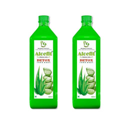 Pharma Science Aloe Vera Juice With Pulp Healthy Skin & Hair, Pure Nutrition Aloevera Drink For Body Detox & Weight Management, No Added Sugar, Immunity Booster | 500ml 1.1lbs Each Pack Of 2