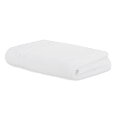 Welspun 100% Cotton Quik Dry Bath Towel 380 Gsm | High Absorbency Super Soft, Fast Drying Bath Towels Large Size (White)