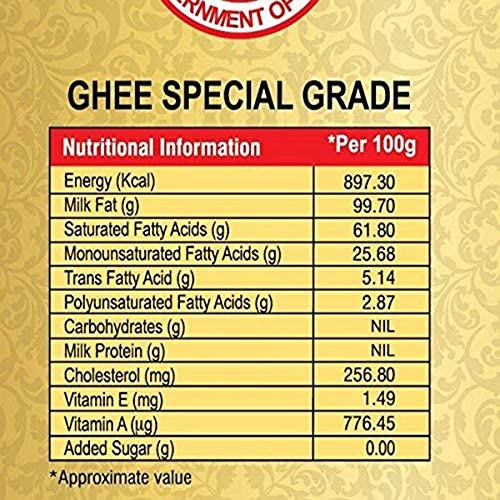 100% Pure Desi Ghee By Param Premium | Naturally Desi Ghee With Rich Aroma For Better Digestion & Immunity Good For Health | 400ml Litre (200ml * 2) 13.5 Ounce | Jar Pack