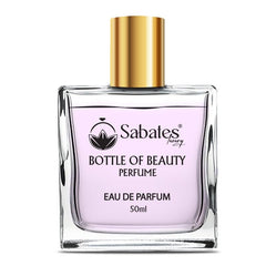 Sabates Bottle Of Beauy  Eau De Parfum 50ml 1.6 Fl.oz. | Long Lasting Fresh Fragrance Gift For Women