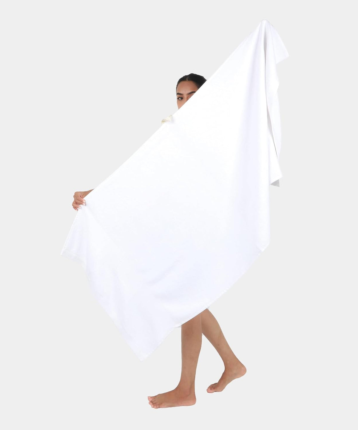 Doctor Towels World'S First Banana Terry Bath Towel 500 Gsm | Australian Formulated Antibacterial-Treated, Dual-Side For Face & Body, High Absorbent, Odor Free, Super Soft (Simply White)