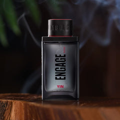 Engage Yin Perfume For Men Long Lasting Spicy And Woody Fragrance | Gift For Men 90ml 3 Fl.oz.