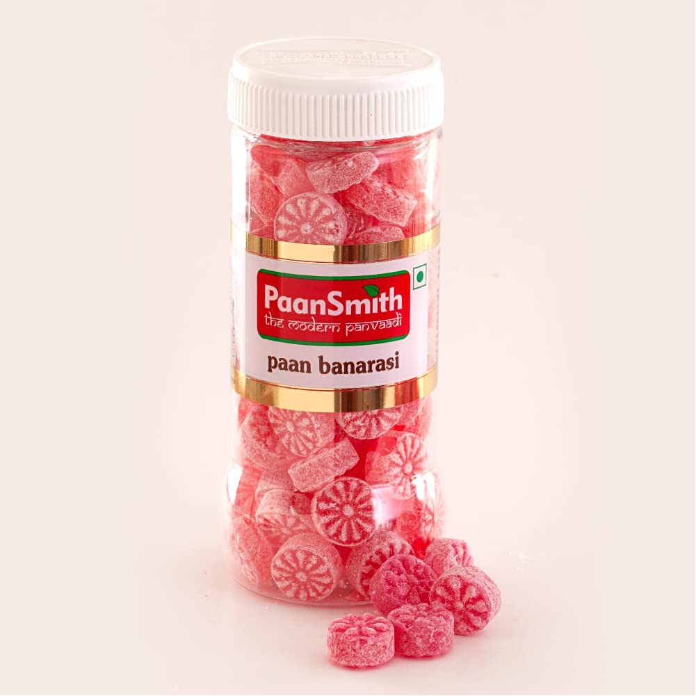 Paansmith Paan Banarasi Candies 220gm, | Jar Pack