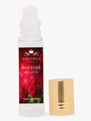 Menjewell Jannat-E-Gulab Eau De Perfume Attar 9ml 0.3 Fl.oz. Unisex Fragrance | Alcohol Free