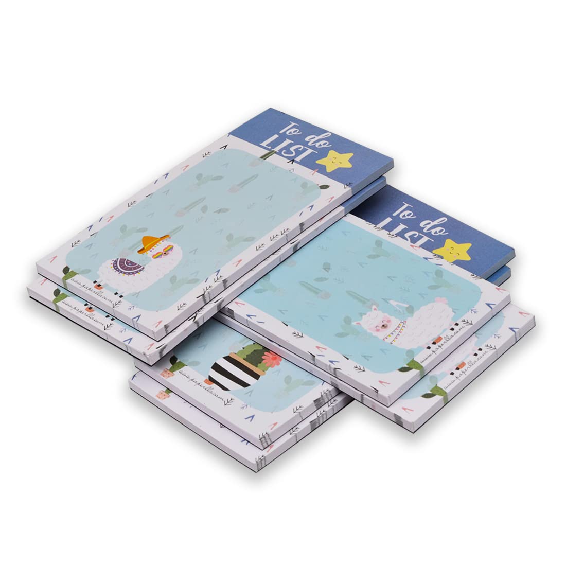 Notes Diary Memo Pads, Cute Stationary Items, Gift For Office Going & Home Work, Set Of 6