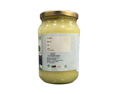 Organic A2 Bilona Buffalo Ghee By Ekta Dairy | Good Source Of Vitamin A & Healthy Desi Danedar Buffalo Ghee Perfect For Use Dailywear | (500ml) 16.9 Ounce | Jar Pack