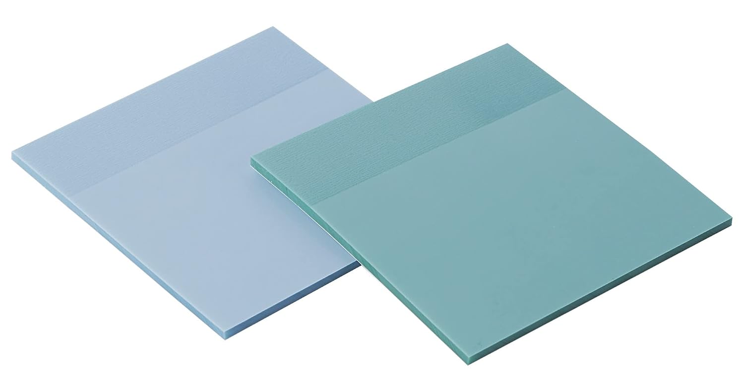 Pastel Green & Blue Sticky Notes Pad 3 X 3 Inch, For Books, Waterproof Sticky Notes 100sheets