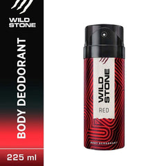 Wild Stone Red Deodorant Body Spray For Men 225ml 7.6 Fl.oz. | Perfect For Officewear | Long Lasting