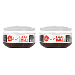 Shadani Laal Imli 100gm, Can (Pack Of 2) Natural Tamarind (Imli) No Added Color | Khatti Meethi Imli