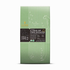 Luxmi Estates A Tale Of Two Estates + Chai Adda Barie Black Tea Pack Of 2 - 50gm, 1.7 Ounce, 25 Tea Bags Each | USDA Organic Certified Tea - High Caffeine Black Tea