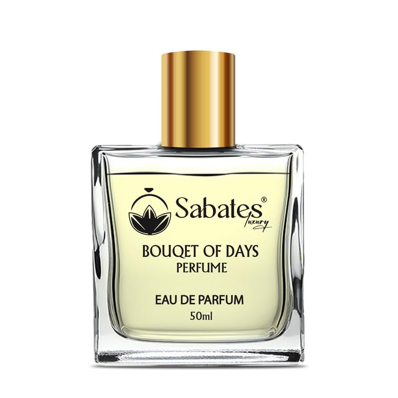 Sabates Bouqet Of Days Eau De Parfum 50ml 1.6 Fl.oz. | Long Lasting Unisex Fragrance