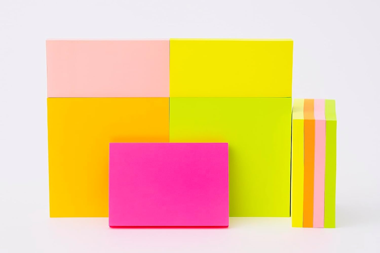 Diary Sticky Notes, 3x3 Inch, Sticky Notes Pad, Long Pad | Memo Notes for Office, School & Home