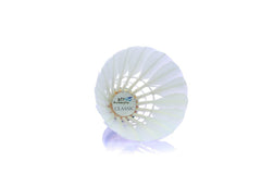 Butterfly Badminton Duck Feather Shuttlecock , Classic | White , Pack Of 10 , Ideal For Practice & Training Sessions