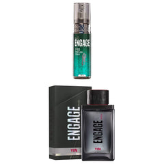 Engage M3 Perfume Spray 120ml 4 Fl.oz. & Engage Yin Eau De Parfum, Perfume For Men 90ml 3 Fl.oz. | Long Lasting Fresh Fragrance