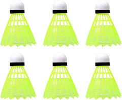 Vankab Nylon Quality Badminton Shuttlecock | Green , Pack Of 10 | For Beginners With Premium Quality