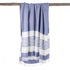 Wakefit Bamboo Bath Towel 400 Gsm | Large Size Bath Towel For Men & Women (Winter Navy)
