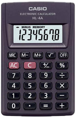 Casio SX-100-W Portable Calculator With Foldable Design & Casio HL-4A Portable Calculator, Extra Small Size