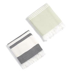 Wakefit Bamboo Bath Towel 800 Gsm | Large Size Bath Towel For Men & Women (Mint & Goose)- Pack Of 2