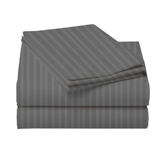 1 Double Bedsheet With 2 Matching Pillow Cover - 90 X 90 Inches, Grey | Comfort Fabric Bedsheet Home, Hotel & Guest House